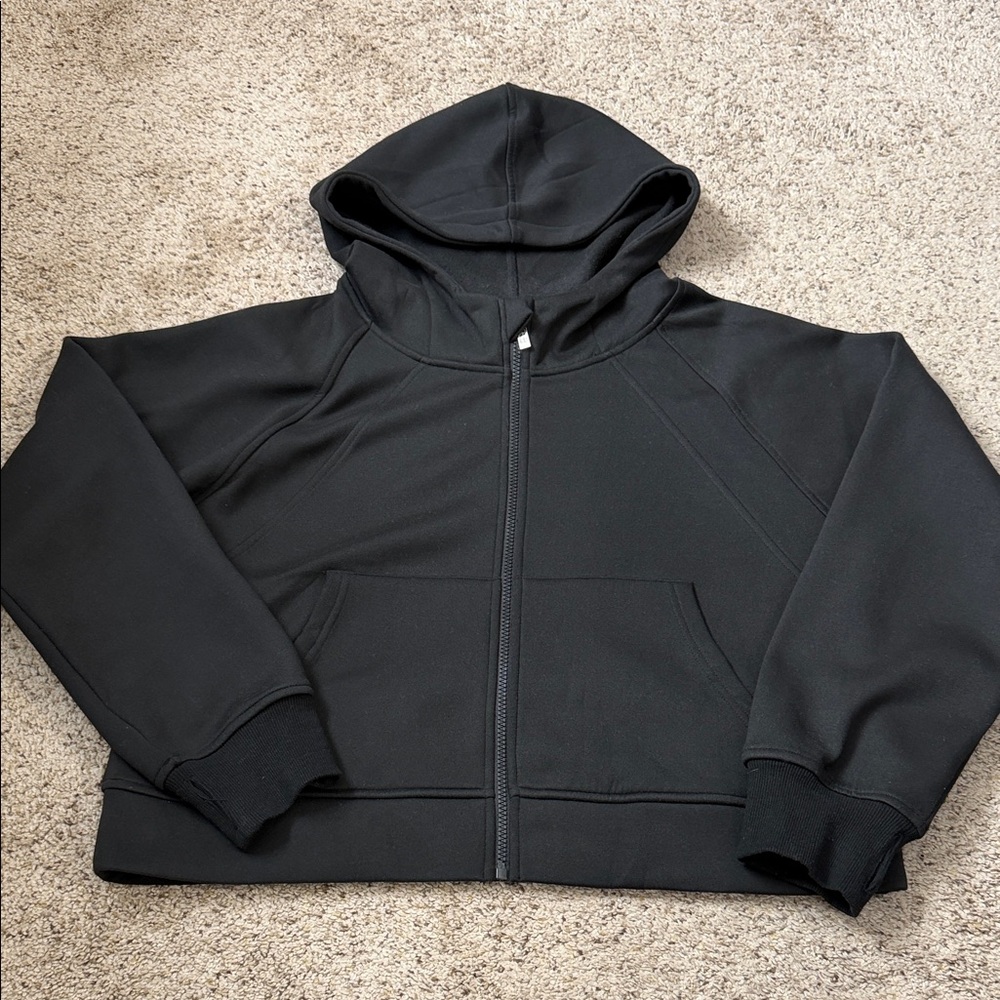 Ulu Charcoal Zip-Up Hoodie